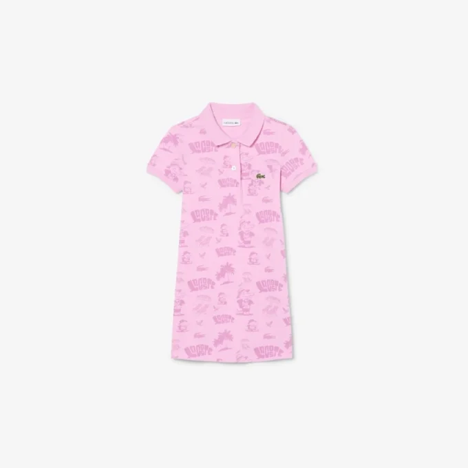 Vestido Polo com Estampado Piqua