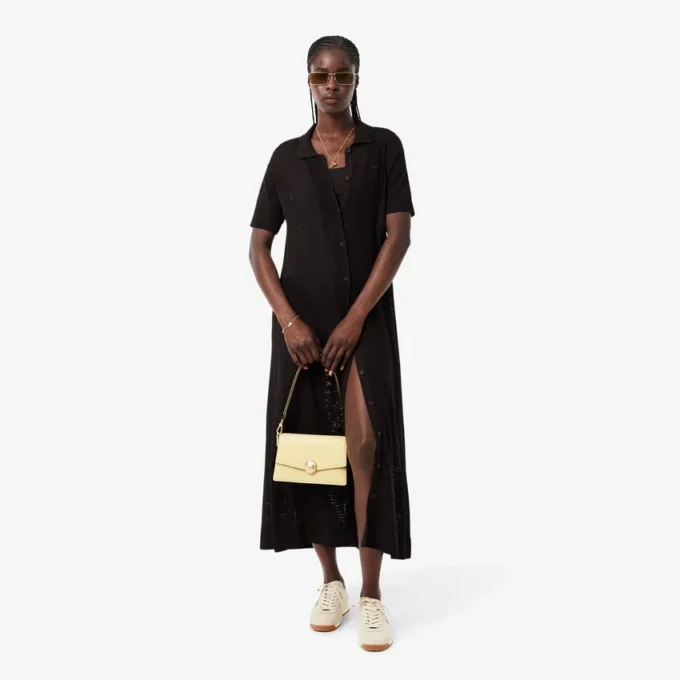 Vestido polo em croché