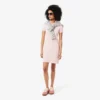 Vestido Polo Mini Piqué Elástico Slim Fit para mulher