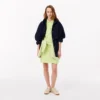 Vestido Polo Mini Piqué Elástico Slim Fit para mulher
