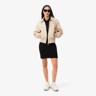 Vestido Polo Mini Piqué Elástico Slim Fit para mulher