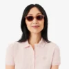 Vestido Polo Mini Piqué Elástico Slim Fit para mulher