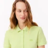 Vestido Polo Mini Piqué Elástico Slim Fit para mulher