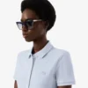 Vestido Polo Mini Piqué Elástico Slim Fit para mulher