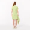 Vestido Polo Mini Piqué Elástico Slim Fit para mulher