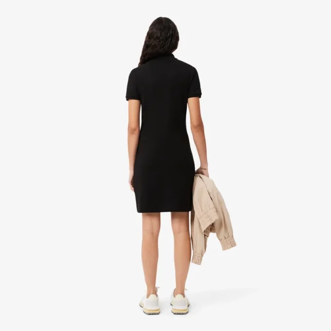 Vestido Polo Mini Piqué Elástico Slim Fit para mulher