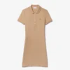 Vestido Polo Mini Piqué Elástico Slim Fit para mulher