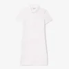 Vestido Polo Mini Piqué Elástico Slim Fit para mulher