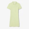 Vestido Polo Mini Piqué Elástico Slim Fit para mulher