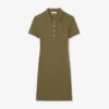 Vestido Polo Mini Piqué Elástico Slim Fit para mulher