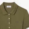 Vestido Polo Mini Piqué Elástico Slim Fit para mulher