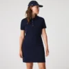Vestido Polo Mini Piqué Elástico Slim Fit para mulher
