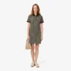 Vestido Polo Monogram Slim Fit para Mulher