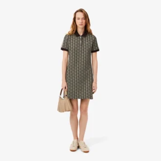 Vestido Polo Monogram Slim Fit para Mulher