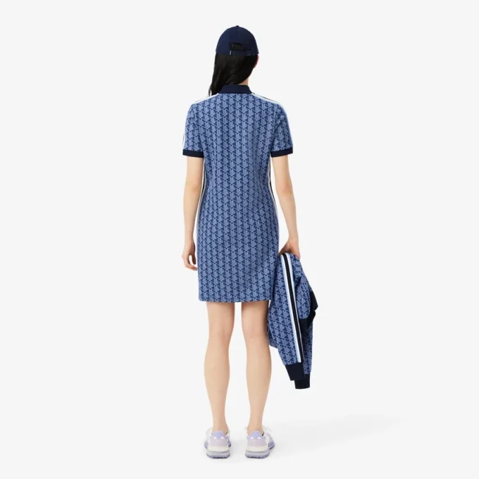 Vestido Polo Monogram Slim Fit para Mulher
