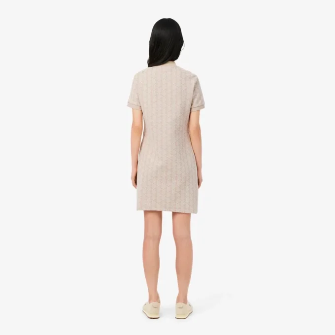 Vestido Polo Monogram Slim Fit para Mulher