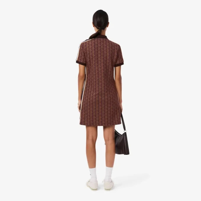 Vestido Polo Monogram Slim Fit para Mulher