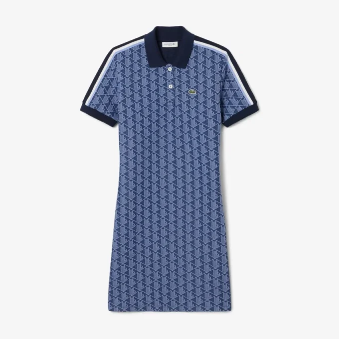 Vestido Polo Monogram Slim Fit para Mulher