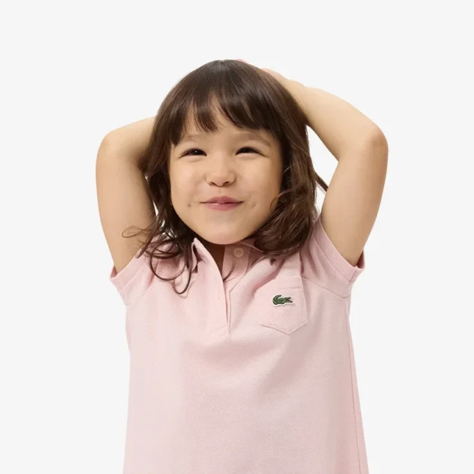 Vestido Polo Piqua para meninas