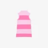 Vestido polo sem mangas às riscas em Petit Piqué