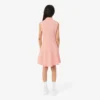 Vestido sem mangas em piqué elástico