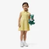 Vestido sem mangas em tecido Piqua elástico