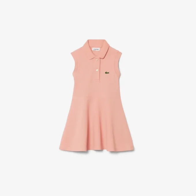 Vestido sem mangas em tecido Piqua elástico