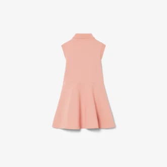 Vestido sem mangas em tecido Piqua elástico