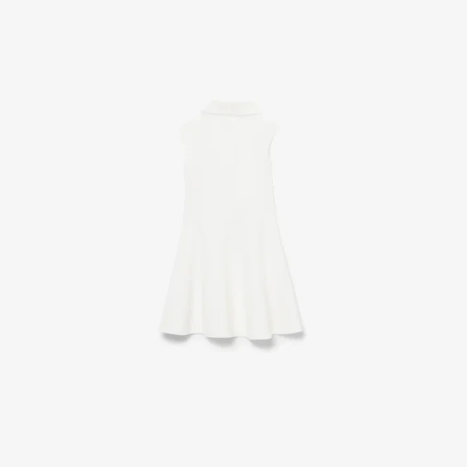 Vestido sem mangas em tecido Piqua elástico