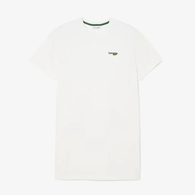 Vestido T-shirt oversized em algodão